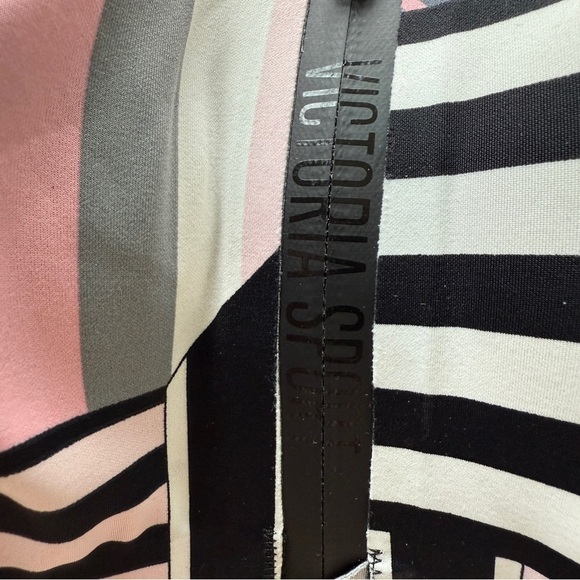 Victoria's Secret Sport Bra 34DDD Multicolor High Impact Zip Front Gym Workout - Picture 6 of 8